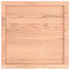 vidaXL Table Top Light Brown 60x60x(2-6) cm Treated Solid Wood Oak