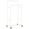 vidaXL Clothes Rack Plain White 80 x 53 x 156 cm