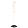 vidaXL Coat Stand Black 172 cm Powder-coated Iron
