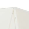 vidaXL Planter 2 pcs White 40 x 40 x 75 cm Steel