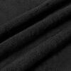 vidaXL Throw Blanket Black 130 x 150 cm Fleece