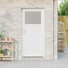 vidaXL Side Entrance Door 88 x 198 cm PVC