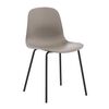 Venture Home Dining Chairs 2 pcs Arctic Plastic Black and Khaki