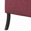vidaXL Highback Sofa Wine red 109 x 56 x 121 cm Fabric