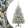 vidaXL Artificial Christmas Tree 120 cm 150 LEDs Warm White