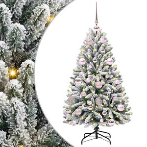 vidaXL Artificial Christmas Tree 120 cm 150 LEDs Warm White