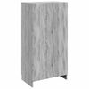 vidaXL Shoe Cabinet Grey Sonoma 55x35x108 cm Engineered Wood