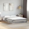 vidaXL Bed Frame without Mattress Concrete Grey 120x200 cm