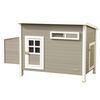 Kerbl ECO Chicken Pen "Barney" Plastic 137x73x83 cm Grey and White