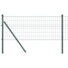 vidaXL Ground Fix Welded Wire Fence 10 x 0.8 m (W x H)