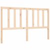 vidaXL Bed Frame without Mattress King Size Solid Wood Pine
