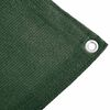 vidaXL Tent Carpet 200x200 cm Dark Green