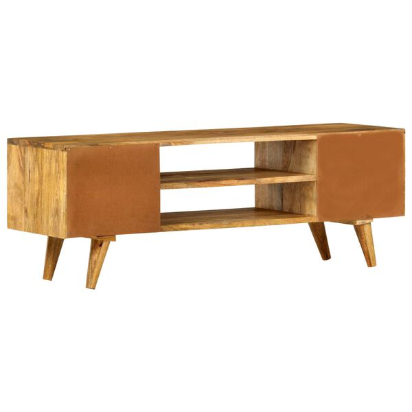 vidaXL TV Cabinet 110x35x40 cm Solid Mango Wood