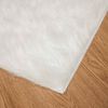 vidaXL Faux Sheepskin Rug Tafalla White 140 x 200 cm Polyester