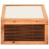 vidaXL Greenhouse 60x80x45 cm Solid Pinewood and Willow
