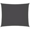 vidaXL Sunshade Sail Oxford Fabric Rectangular 4x6 m Anthracite
