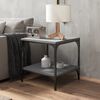 vidaXL Side Tables 2 pcs Grey Sonoma 40x40x40 cm Engineered Wood