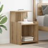 vidaXL Bedside Cabinet 2 pcs Artisan Oak 40 x 35 x 60 cm