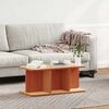 vidaXL Coffee Table Wax Brown 80 x 39.5 x 33.5 cm Solid pine wood