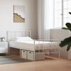 vidaXL Foam Mattress White 90x190 cm Hardness H2 H3