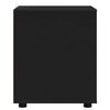 vidaXL Storage Cabinet Black 40 x 48 x 57 cm Engineered Wood