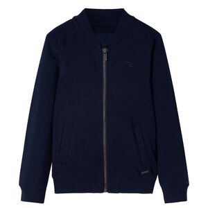 Kids' Sweatshirt with Zip Navy 92
