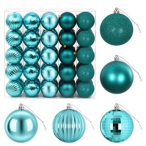 vidaXL Christmas Ball Set 50 pcs Green 8 cm Polystyrene