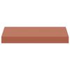 vidaXL Wall Shelf 4 pcs Red 40 x 23.5 x 4 cm Engineered Wood