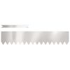vidaXL Lawn Edging 30 pcs 100 x 0.05 x 20 cm Stainless Steel Silver