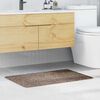 vidaXL Anti-slip Bath Mat Brown 60 x 90 cm PP