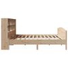 vidaXL Bookcase Bed without Mattress 180x200 cm Super King Solid Wood Pine