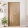 vidaXL Highboard Artisan oak 80 x 35 x 180 cm Engineered wood