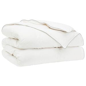 vidaXL Duvet FULDA 200 x 200 cm 4 Seasons 310 GSM 90% Goose Down White