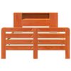 vidaXL Bed Frame without Mattress Wax Brown 140x200 cm Solid Wood Pine