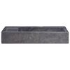 vidaXL Sink Black 58x39x10 cm Marble