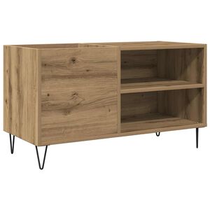 vidaXL Record Cabinet Artisan Oak 84.5x38x48 cm Engineered Wood