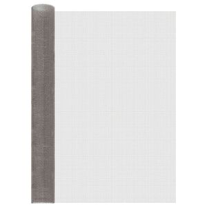vidaXL Mesh Screen 100 x 500 cm 3 Mesh Stainless Steel 201 Silver
