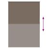 vidaXL Roller Blind Blackout Coffee 115x130 cm Fabric Width 110.7 cm Polyester