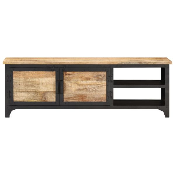 vidaXL TV Cabinet 120x30x40 cm Solid Mango Wood