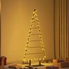 vidaXL Metal Christmas Tree with Stand Black 150 cm Steel
