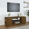 vidaXL TV Cabinet Honey Brown 110x35x40.5 cm Solid Wood Pine