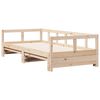 vidaXL Daybed without Mattress 90x200 cm Solid Wood Pine
