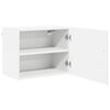 vidaXL Kitchen Cabinet with Shelf High Gloss White 50 x 31 x 40 cm