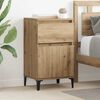 vidaXL Bedside Cabinet with Drawer 2 pcs Artisan Oak 40 x 35 x 70 cm