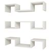 Homemania Wall Shelf Elegant 74.2x22x16.8cm White