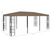 vidaXL Gazebo 6x3 m Taupe