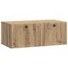 vidaXL Wall-Mounted TV Cabinet Artisan Oak 78.5 x 41 x 30 cm