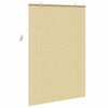 vidaXL Roller Blind with Curtains Manual Nature 110 x 160 cm Bamboo