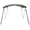 vidaXL 4-bow Bimini Top with Sidewalls 243x(200-213)x137 cm