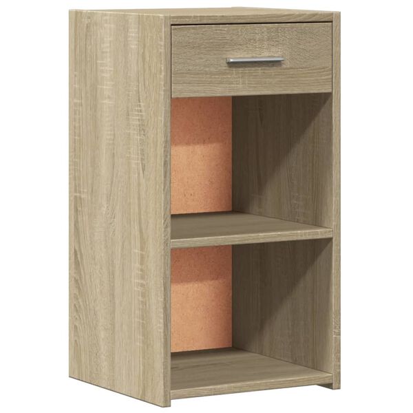 vidaXL Bedside Cabinets 2 pcs Sonoma Oak 35x34x65 cm Engineered Wood